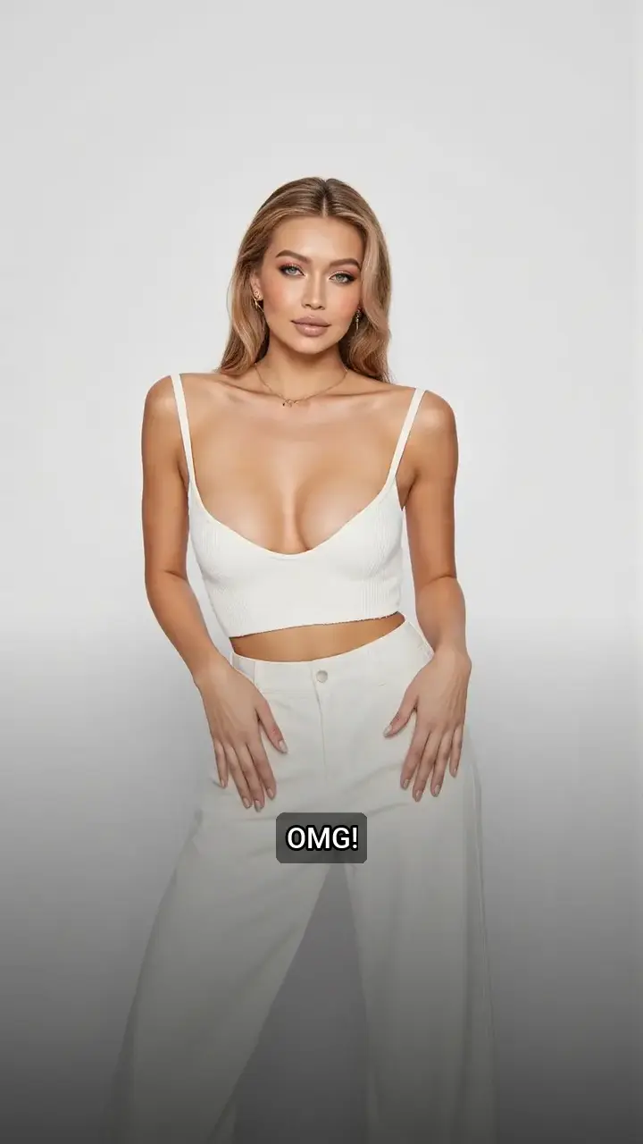 Obsessed! 😍 This all-white look is EVERYTHING!