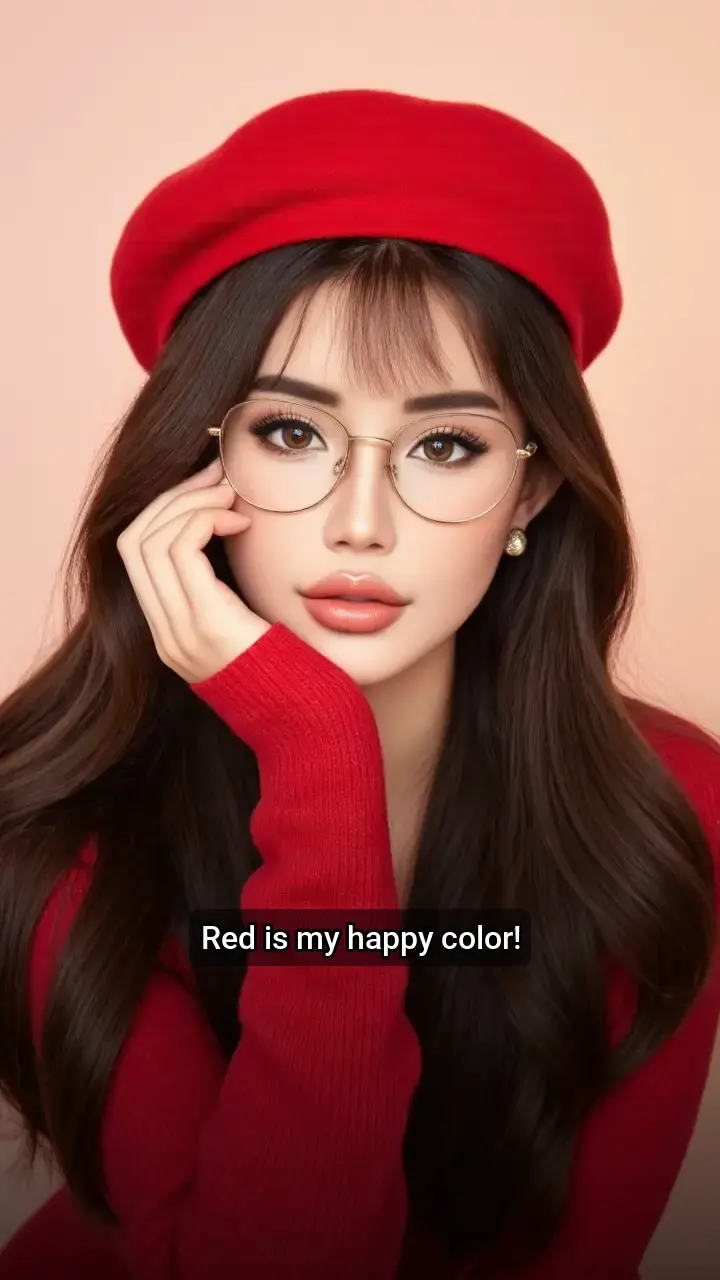 I adore this red beret! ❤️
