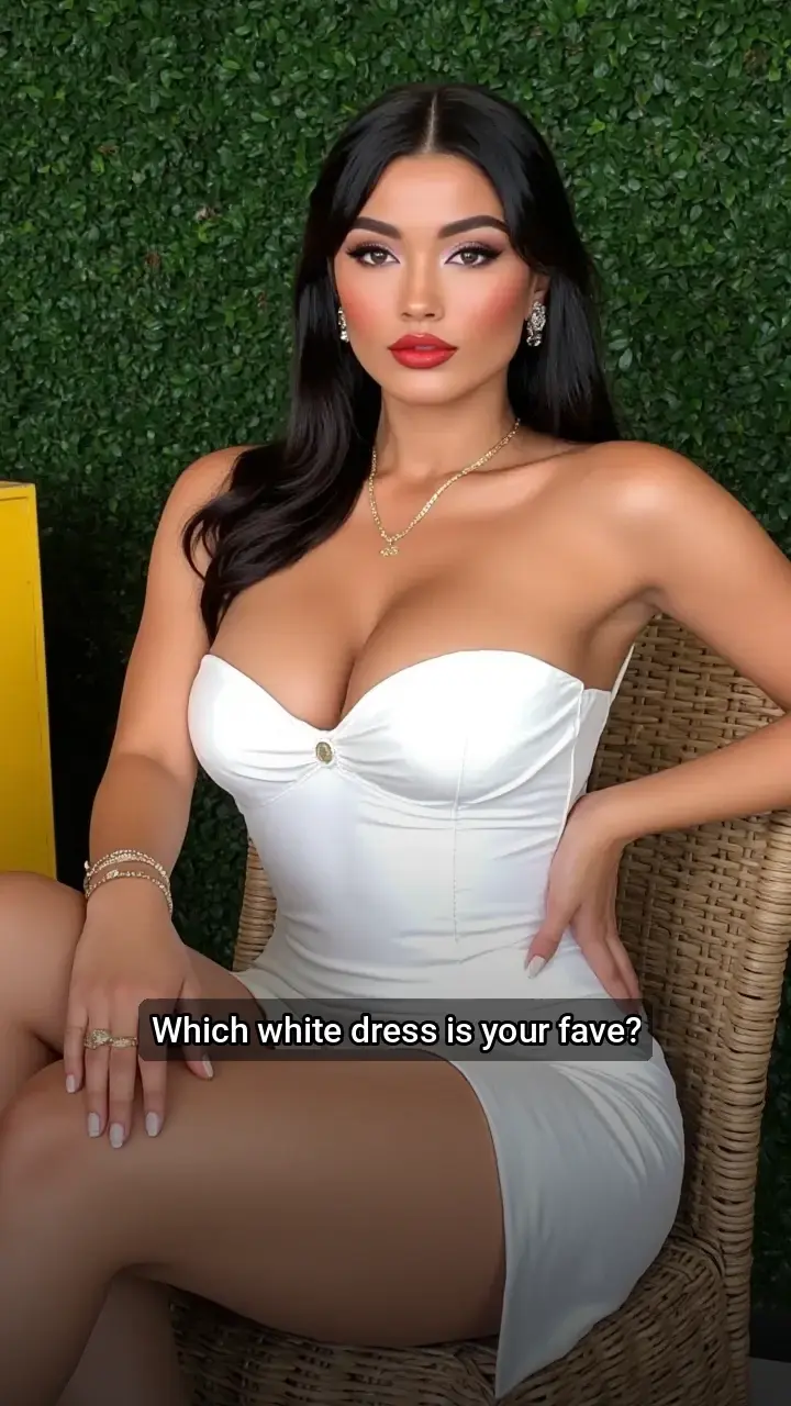 Obsessed with these white dresses! 🤍