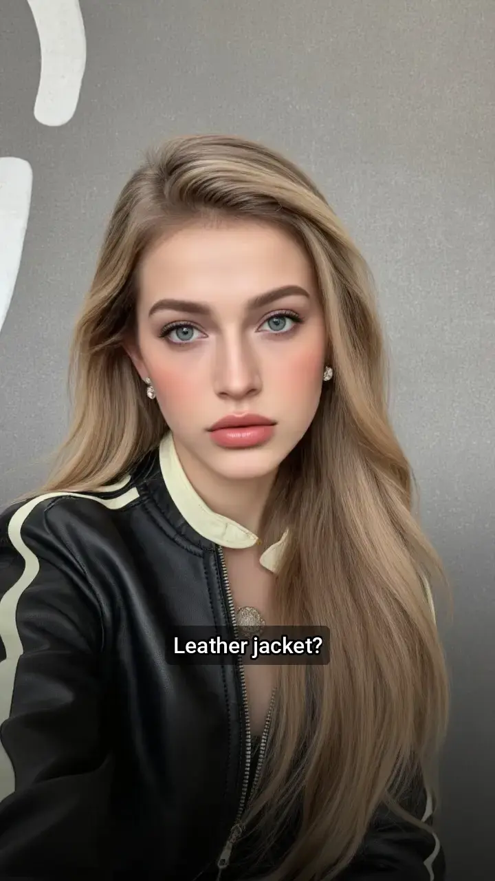 Loving this leather look! 🖤