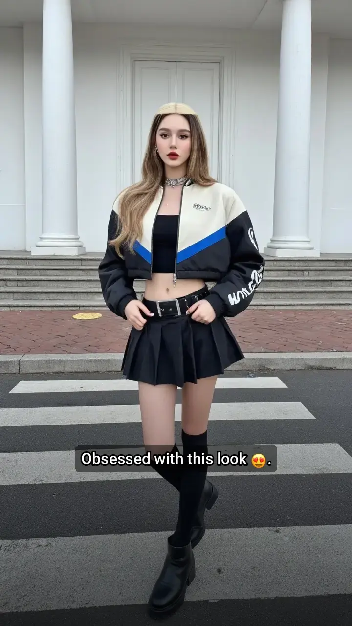 Loving this edgy vibe π€