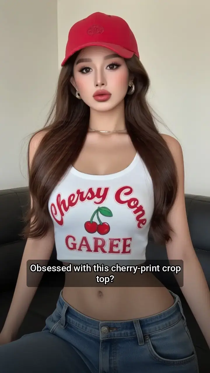 Love this cherry look! π