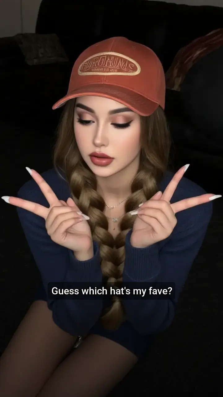 Obsessed with this orange cap!🧡