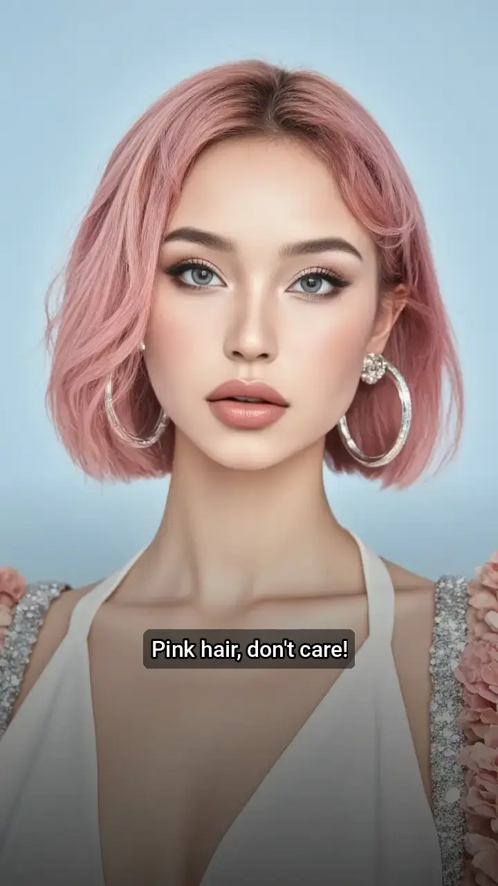 Dying over this dreamy pink look! 💖
