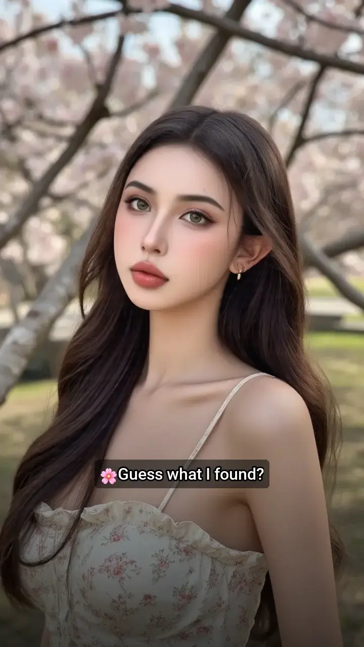 OMG! I found the most beautiful cherry blossoms ever! πΈ