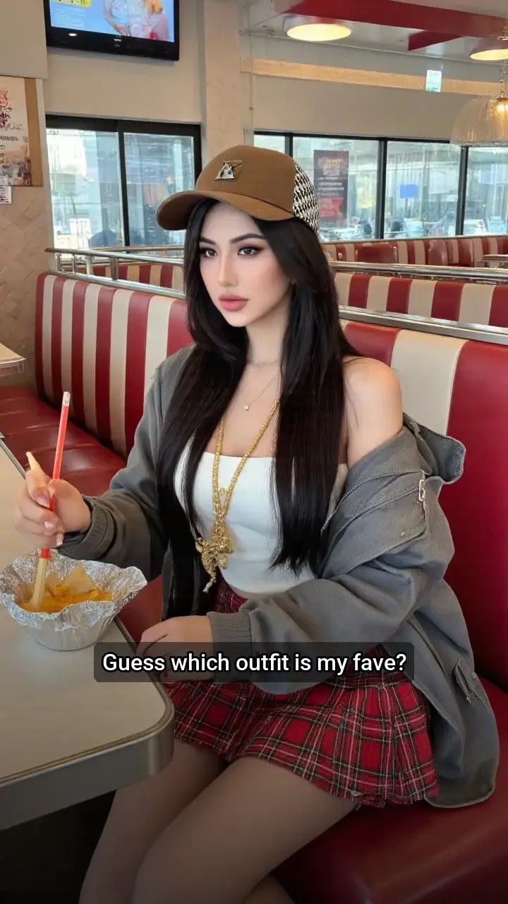 Obsessed with this diner look! β€οΈ
