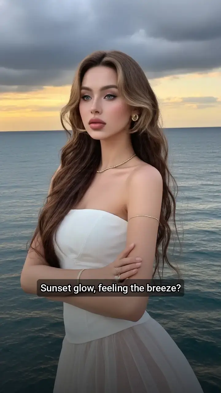 Obsessed with this sunset look! 🌅