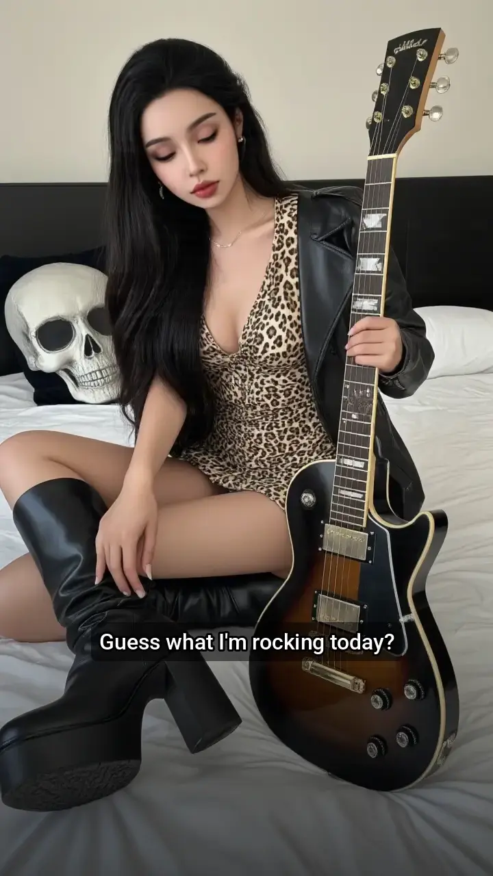 Obsessed with my new rockstar look! π€πΈ