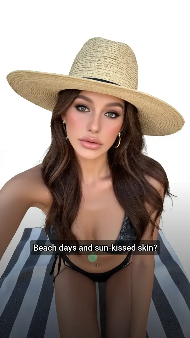 Obsessed with this beach look! 😍