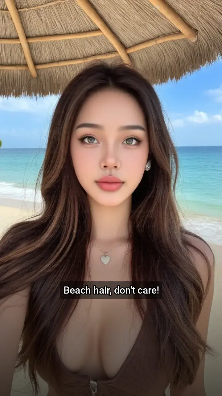 Totally crushing on this beach day! 🤩