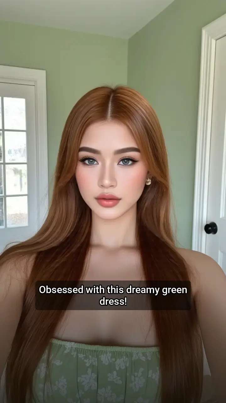 I'm crushing hard on this look! 💚
