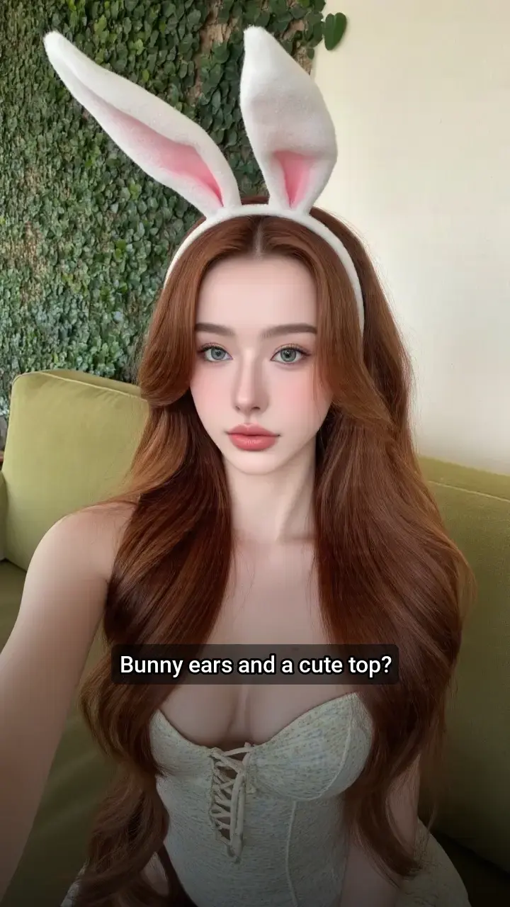 Obsessed with this look! 💖🐰