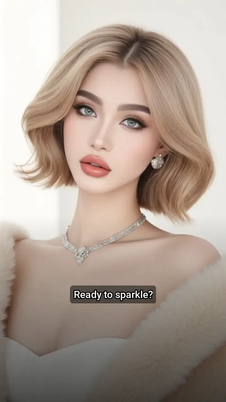 Dazzling! β¨ My new favorite look