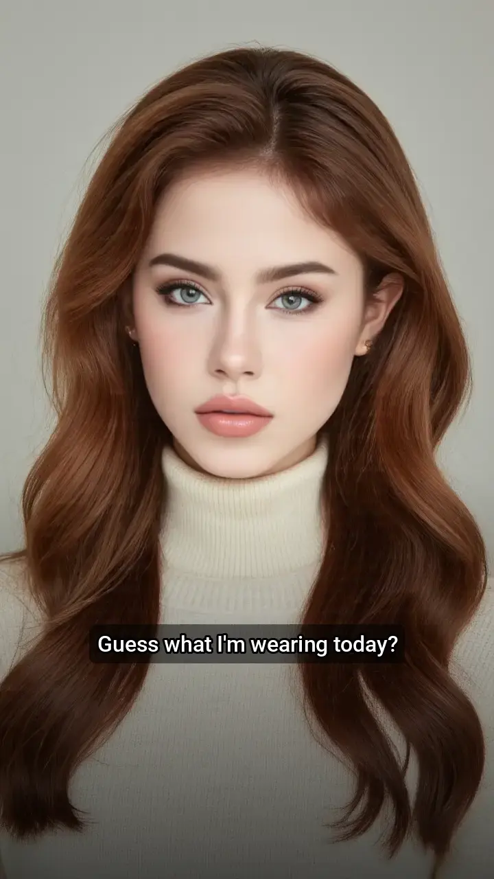 Obsessed with this dreamy turtleneck and wavy hair! 😍