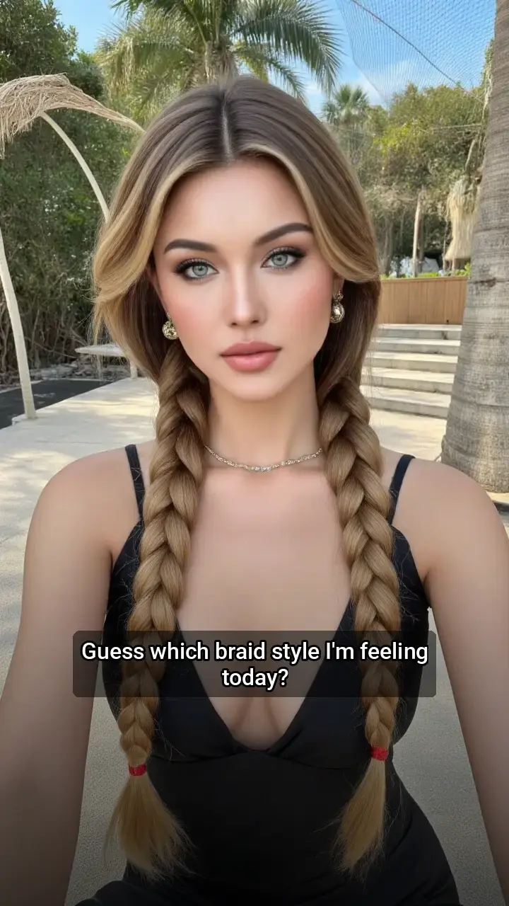 Obsessed with these braids! π