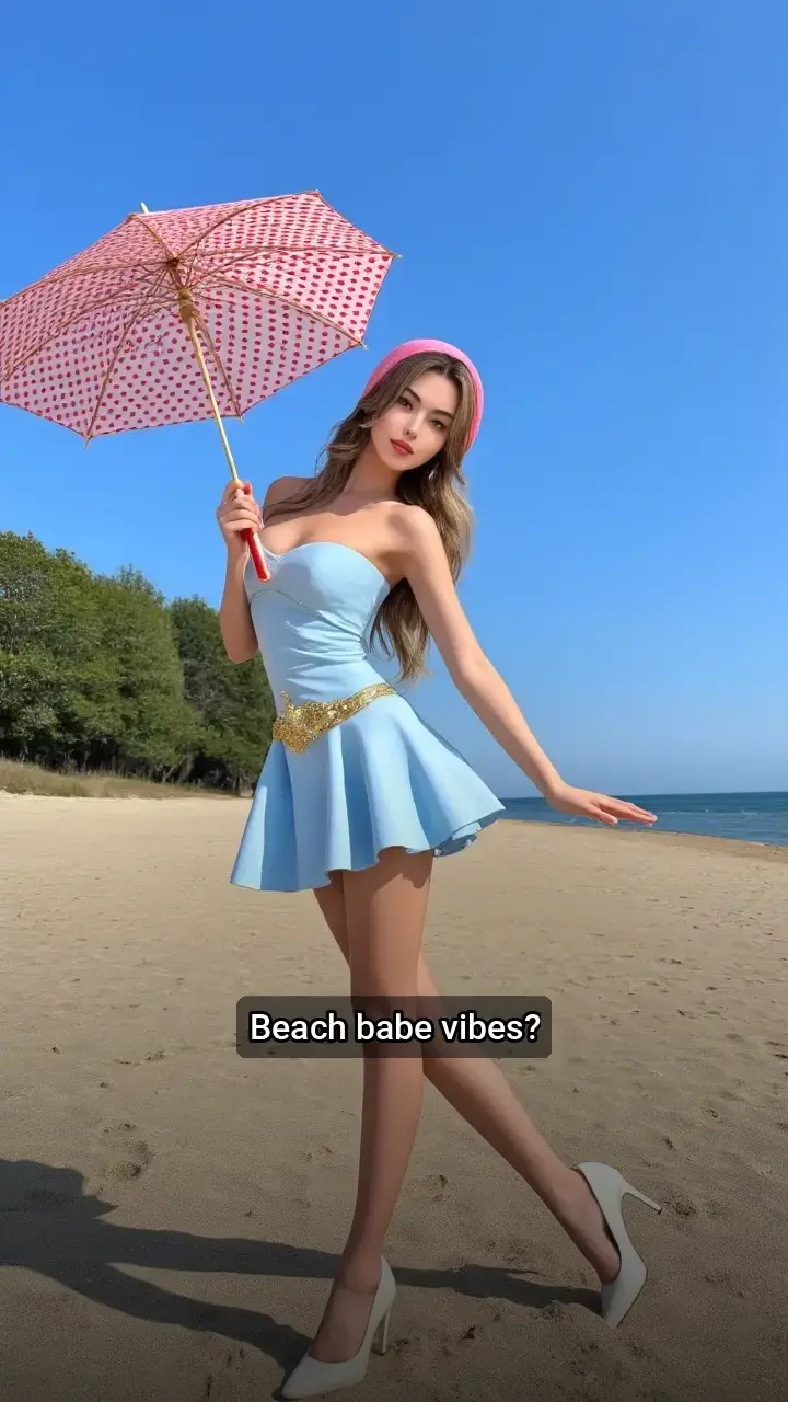 Obsessed with this beach look! 😍