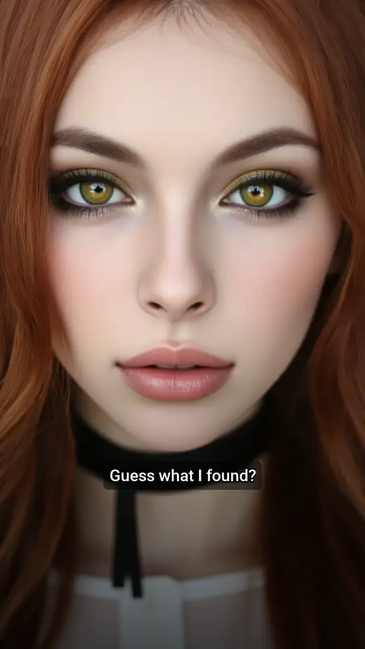 Stunning! π Redhead with Golden Eyes