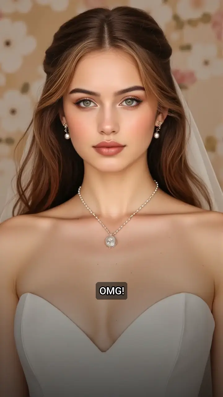 I'm obsessed! 😍 This bridal look is EVERYTHING! ✨