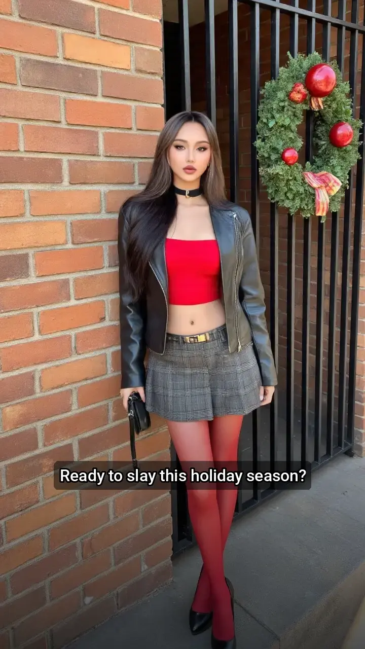 Slay the Holidays in Red!🔥