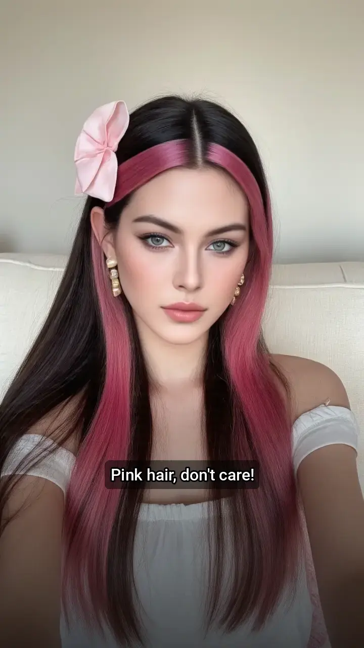 Loving this pink hair! 💖