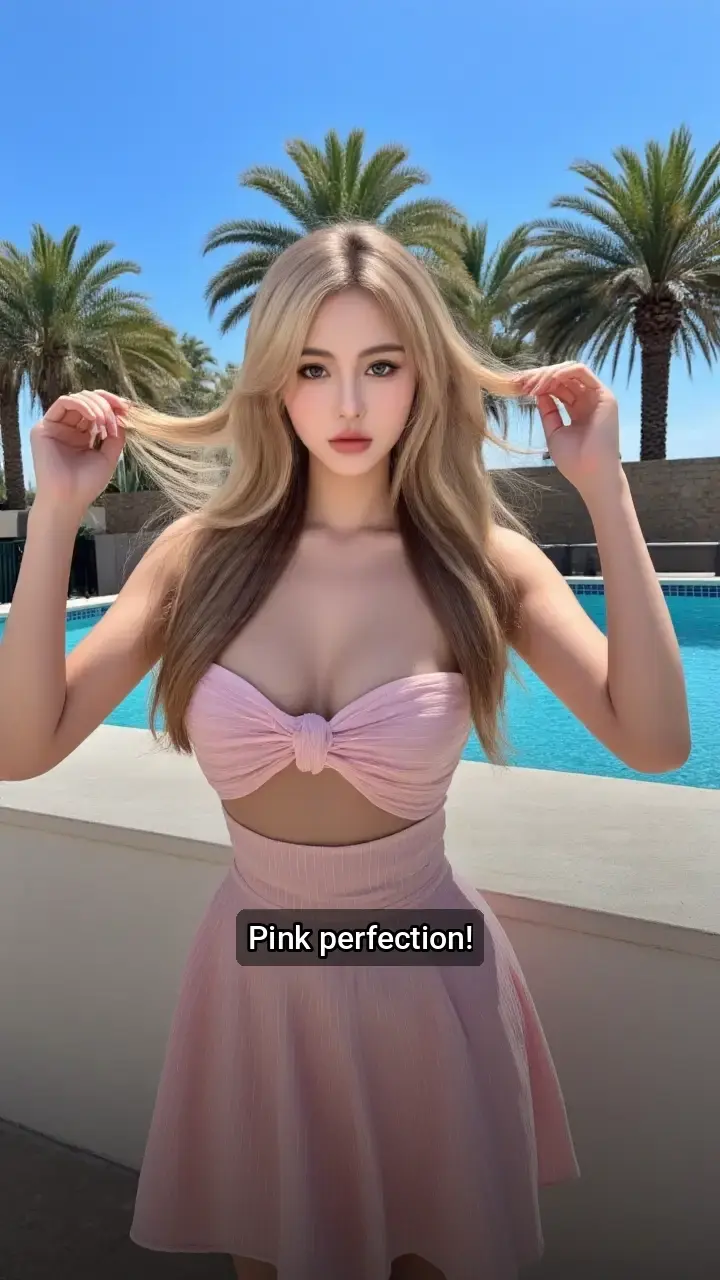 Obsessed with this pink dress!π