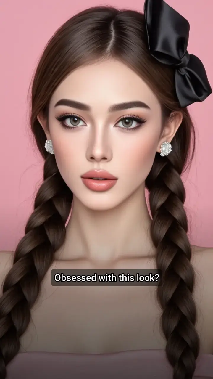 I'm crushing on this braided hairstyle! π