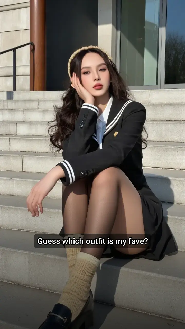 Love this sailor-inspired look! π