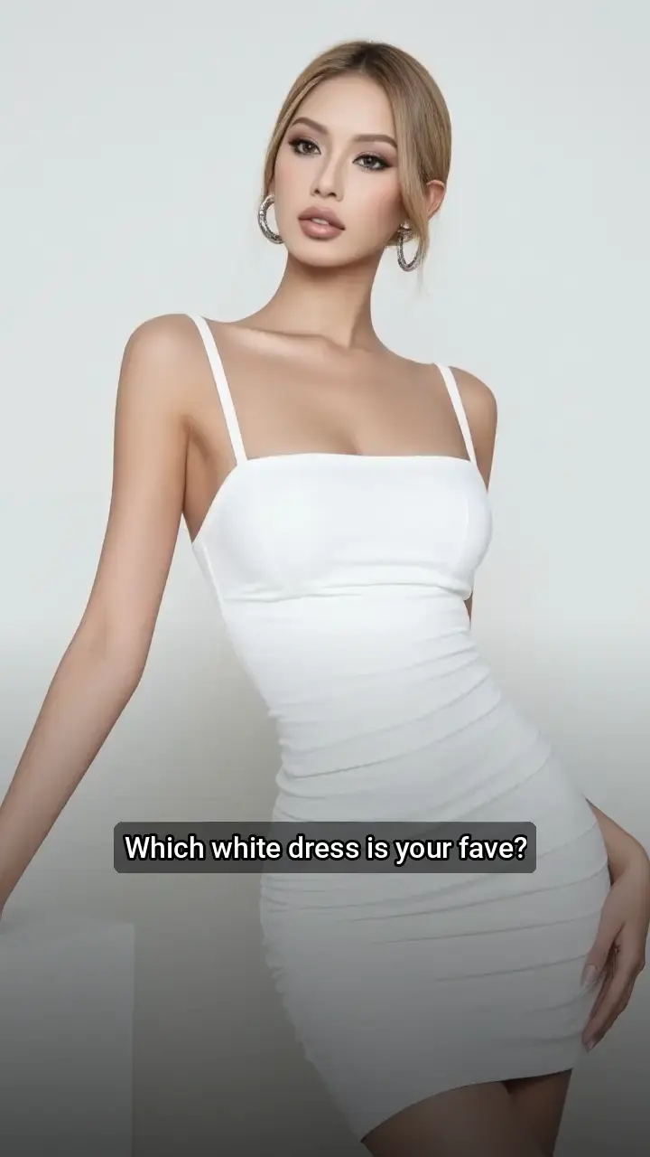Obsessed with these white dresses! π