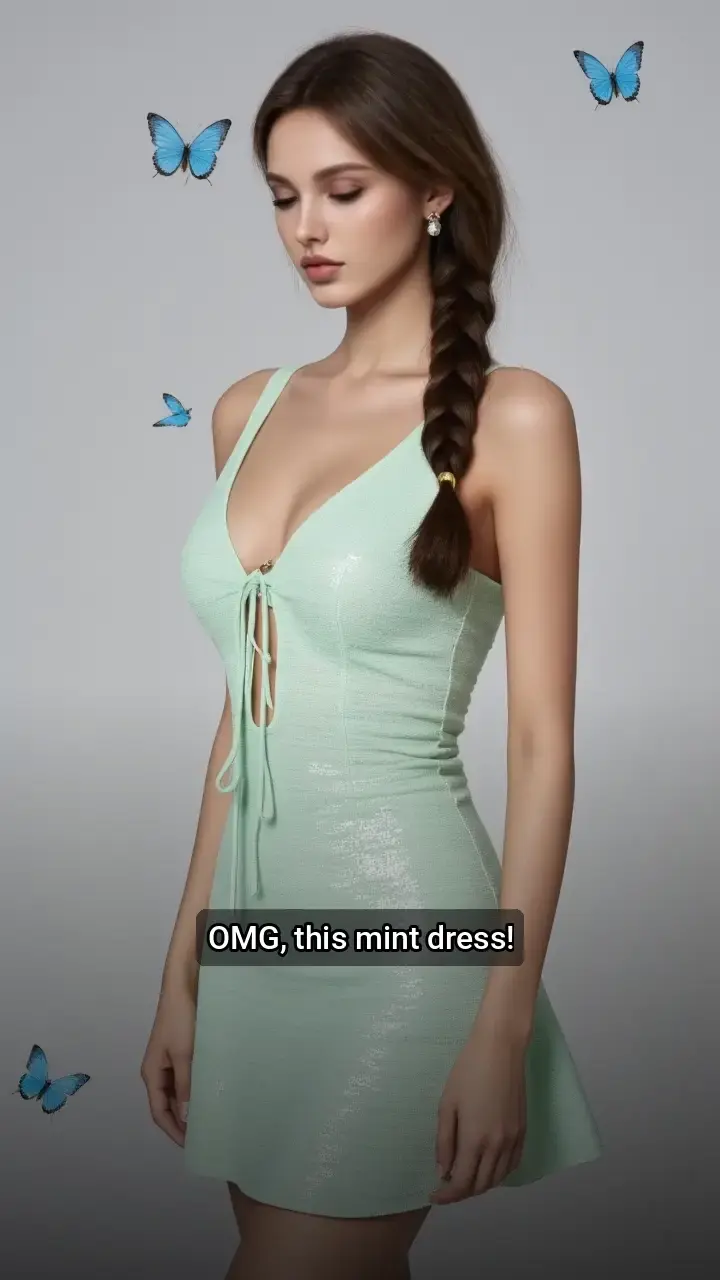 Obsessed with this dreamy mint dress! 💖