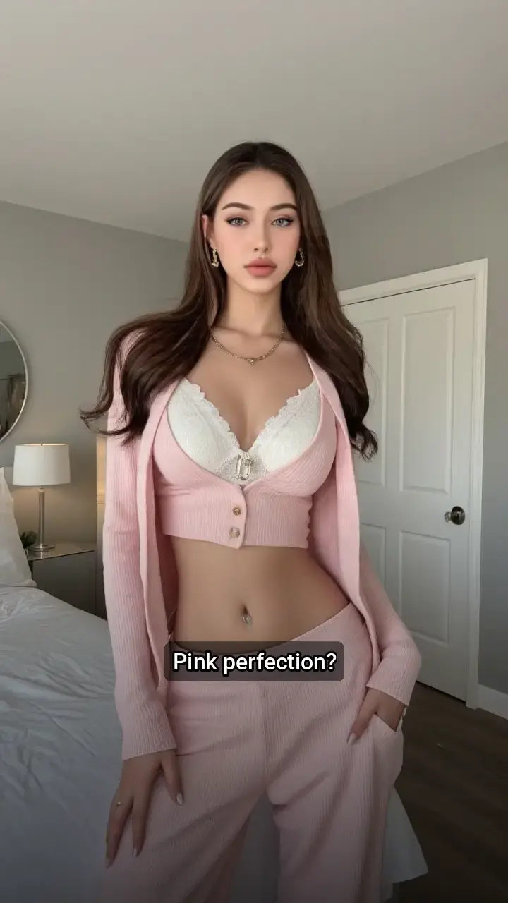 Loving this pink look!💖