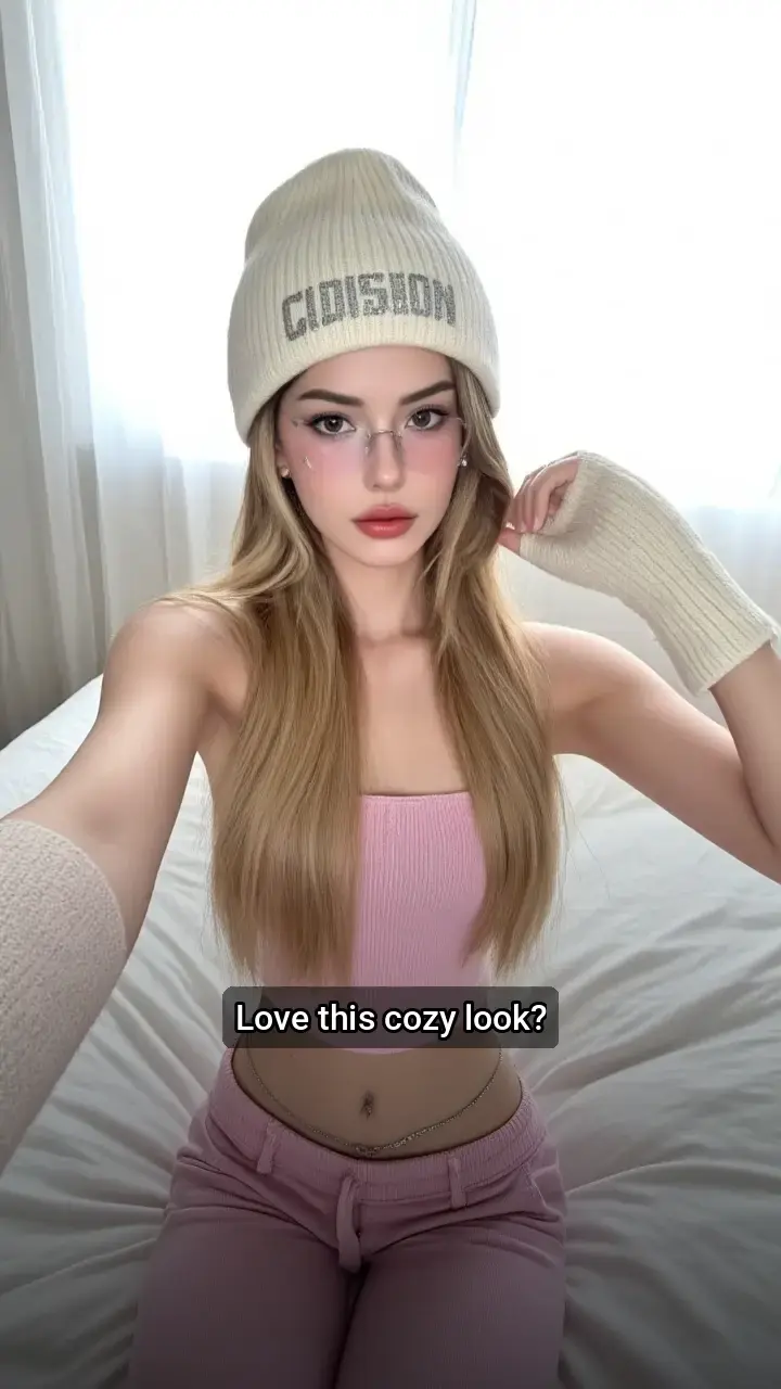 Obsessed with my new beanie!💖