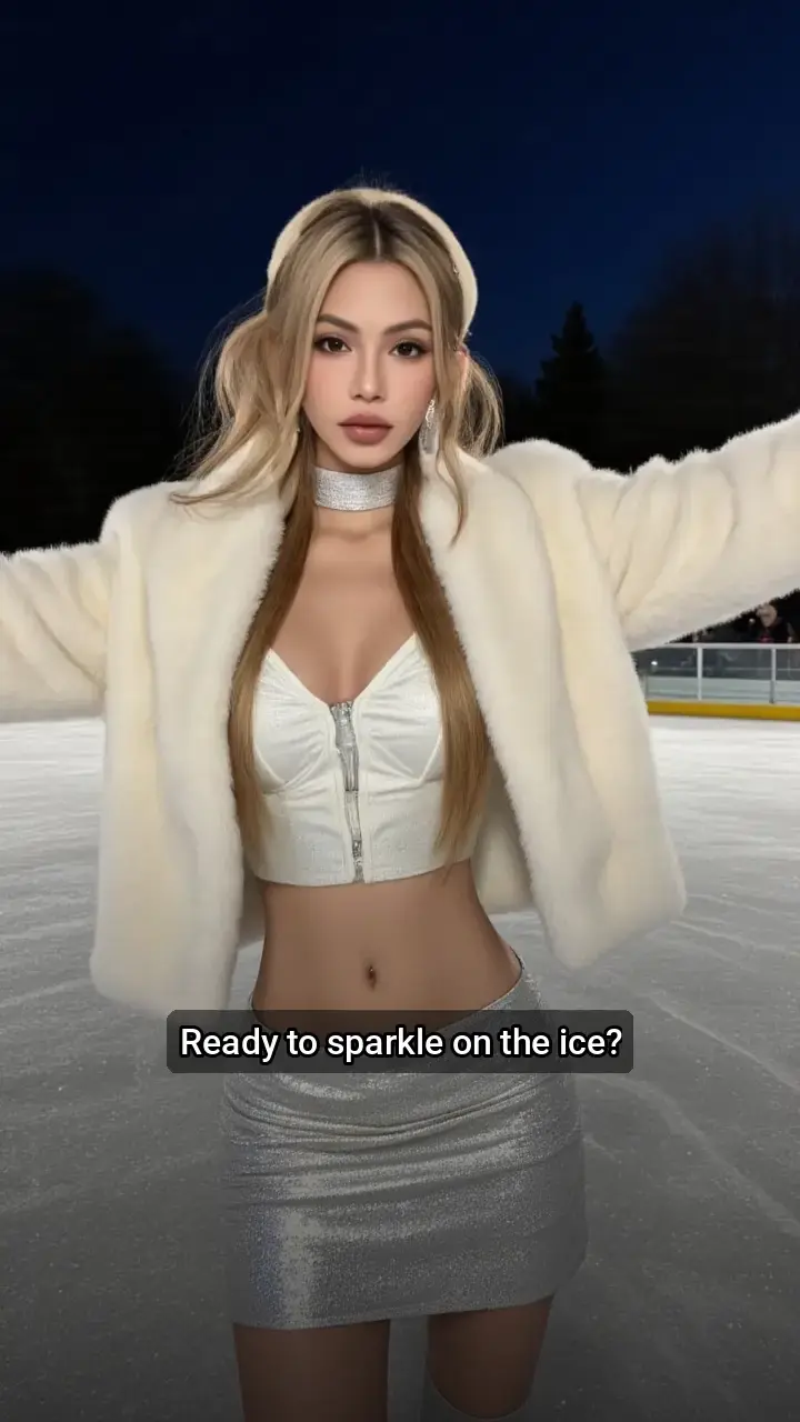 Obsessed with this icy look! ❄️