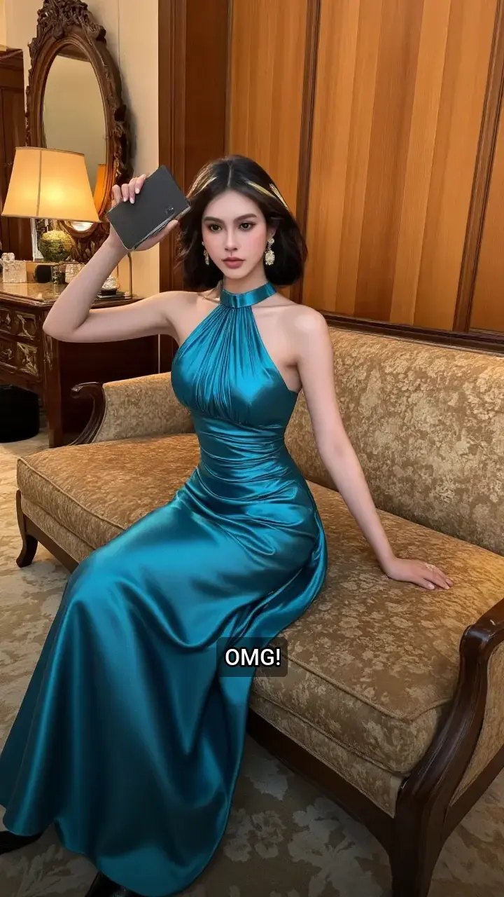 Obsessed! 😍 This Emerald Green Dress is EVERYTHING! ✨