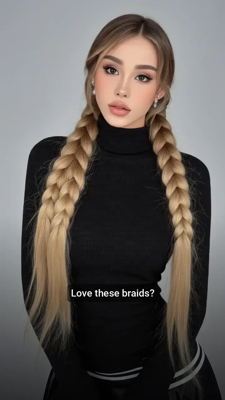 Obsessed with these braids?! 😍