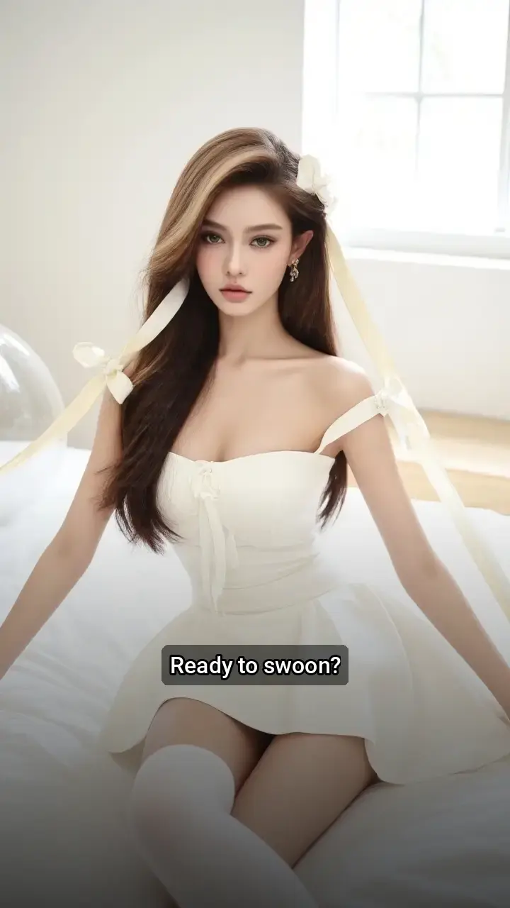 Obsessed with this angelic white dress! β¨