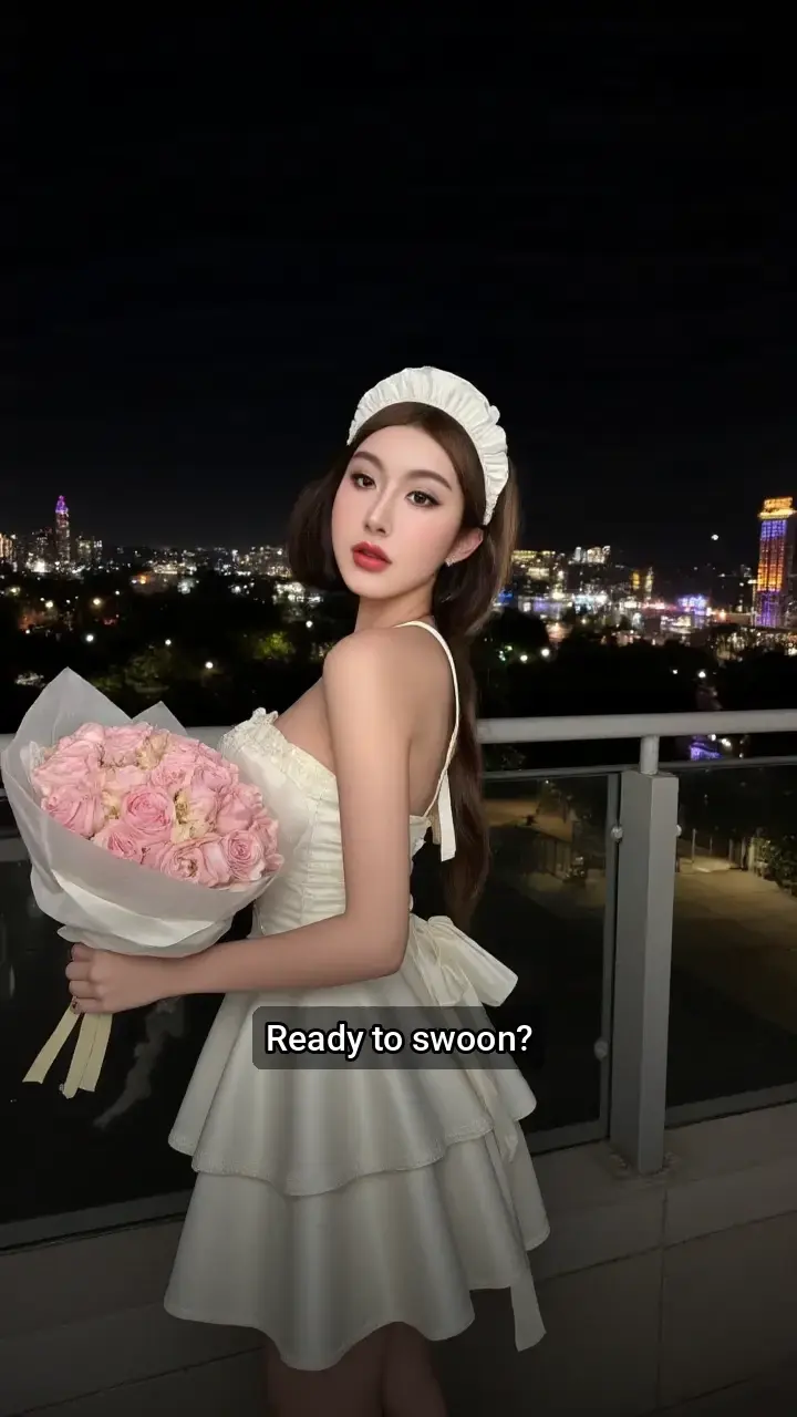 Obsessed with this dreamy night look! β¨