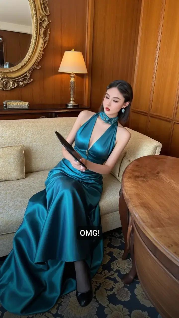 Obsessed! 🤩 Five Teal Satin Gowns You NEED to See!