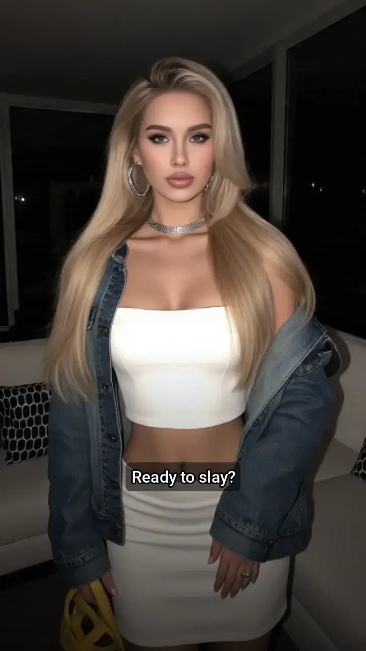 Loving this white hot look! 🔥