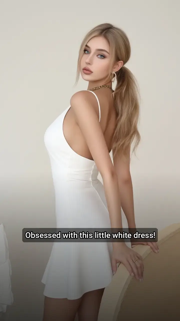Slay the Day in This Little White Dress! β¨