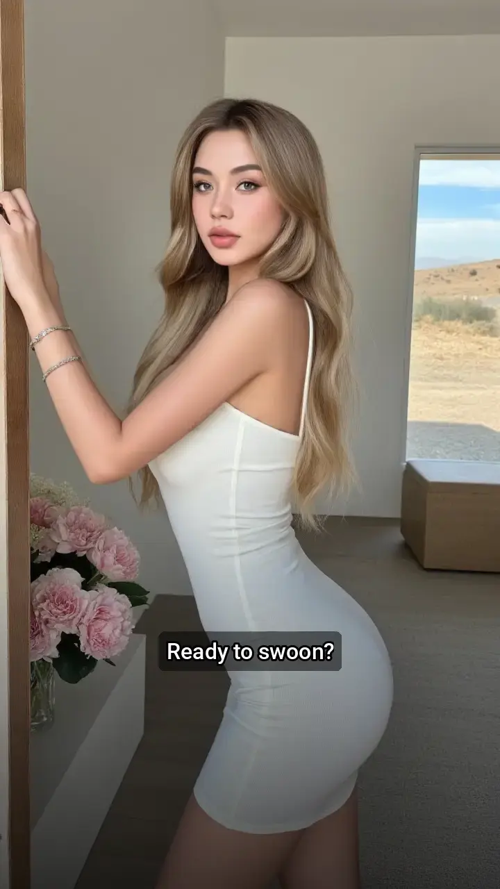 Slaying in this White Dress! π€©