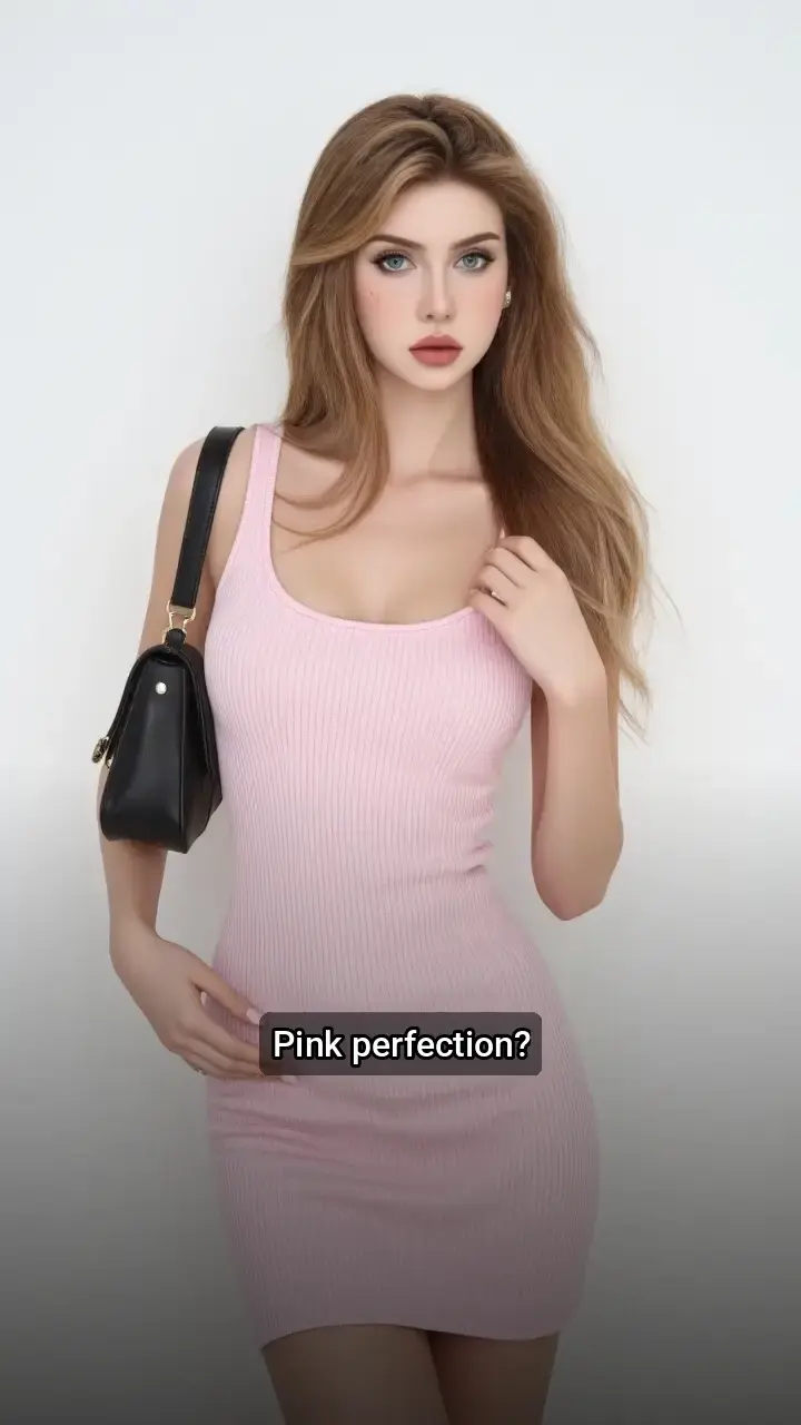 Loving this pink dress! 💖
