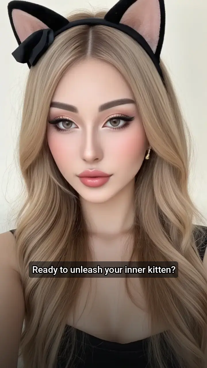 Obsessed with this cat-eye look! π»