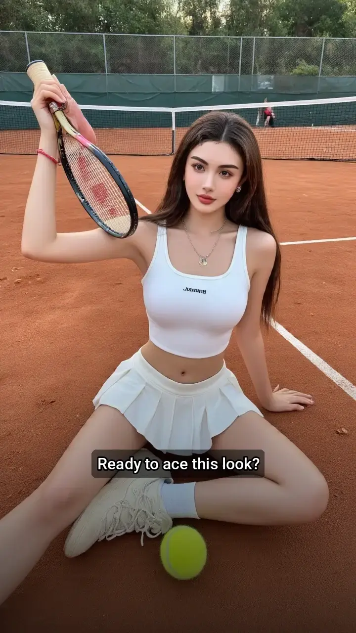Obsessed with this tennis look! πΎπ