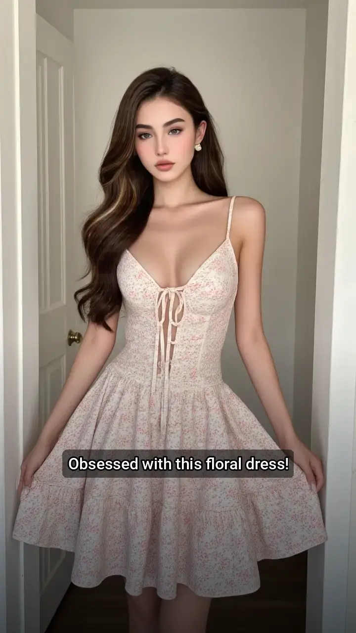 I'm crushing hard on this dreamy dress! 💖
