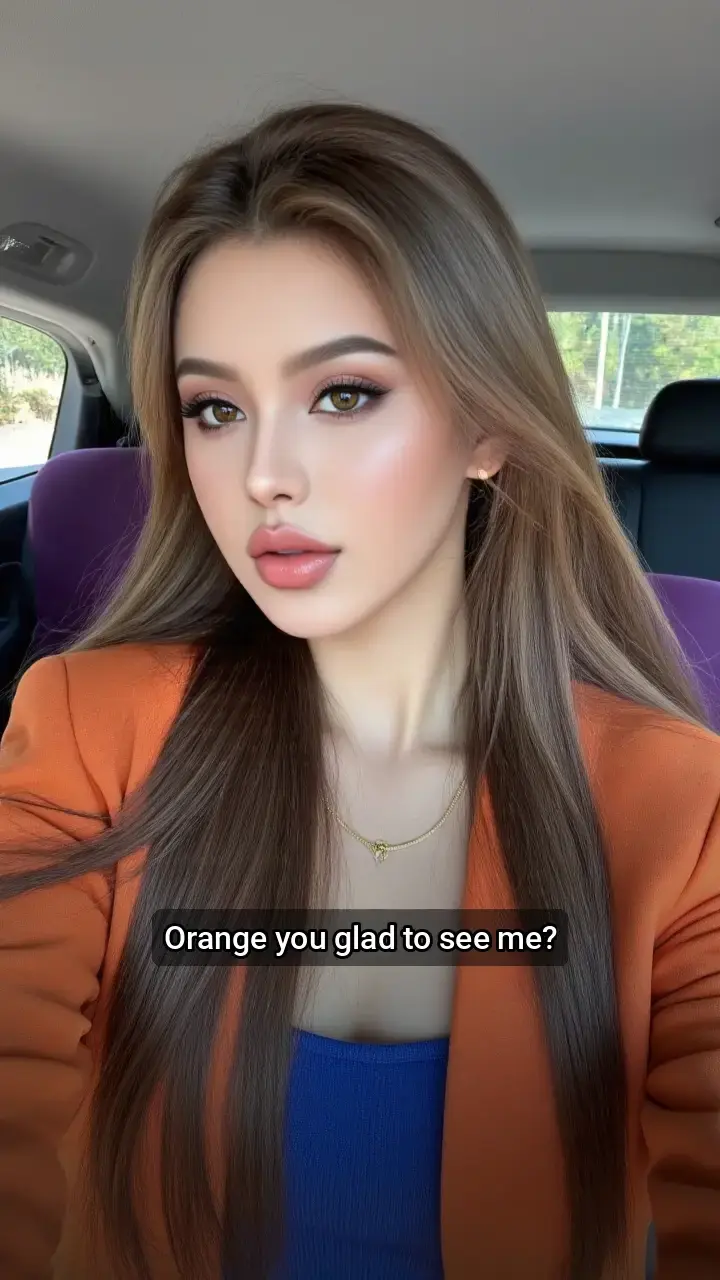 Obsessed with this orange blazer! 🔥