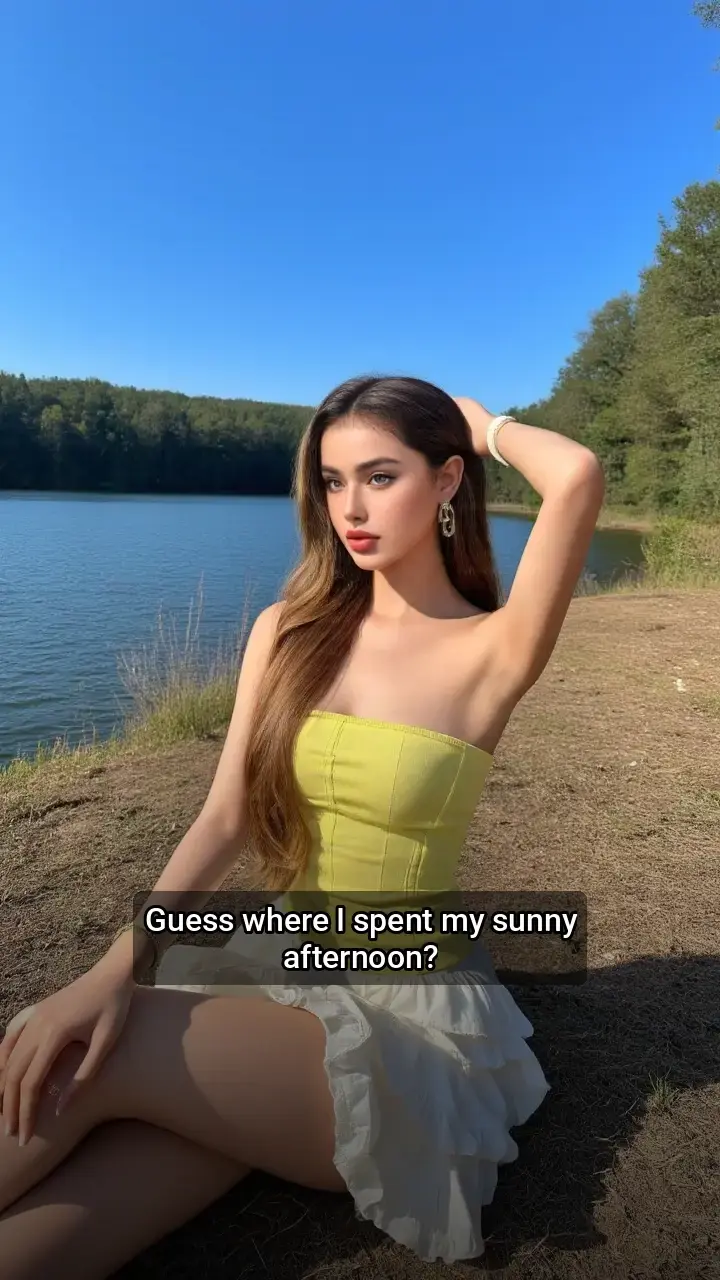Obsessed with this lake day look!💛