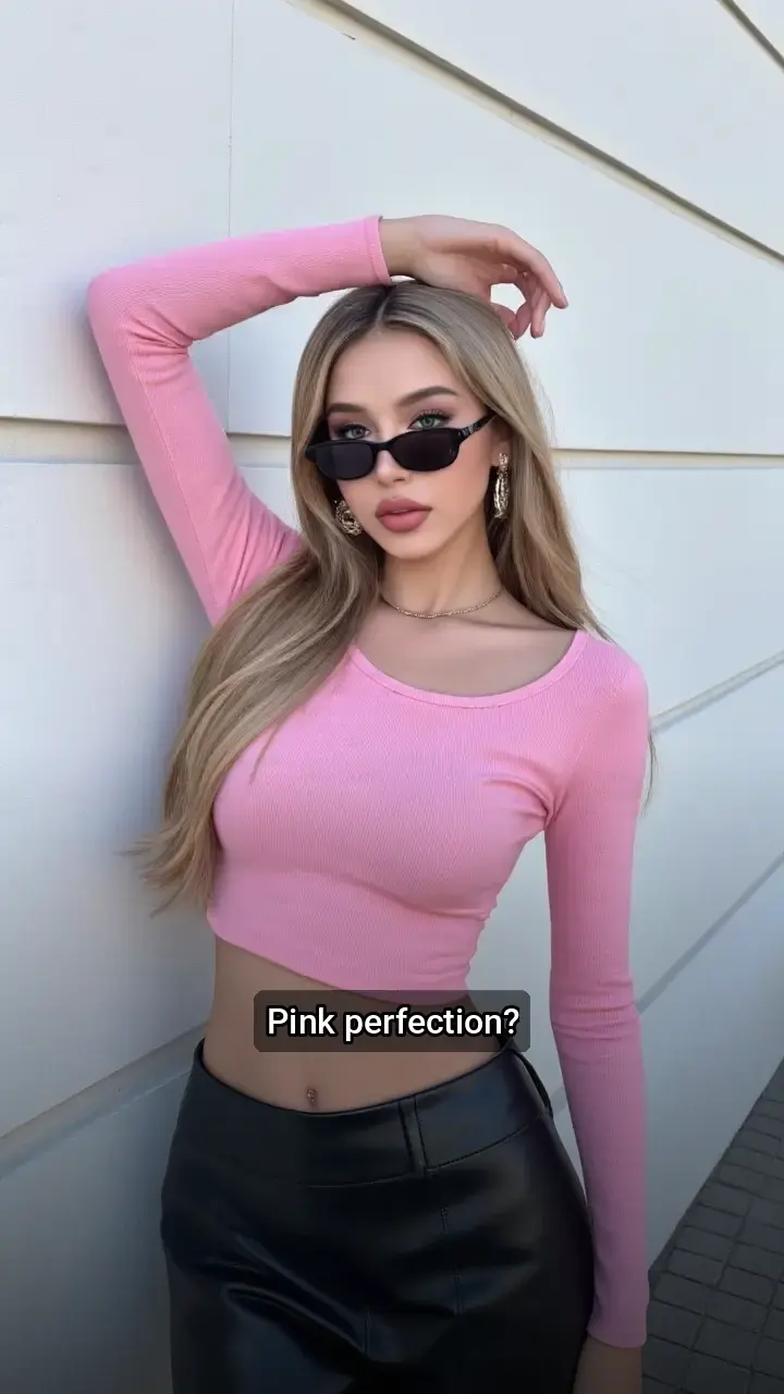 I'm crushing hard on this pink top! 💖