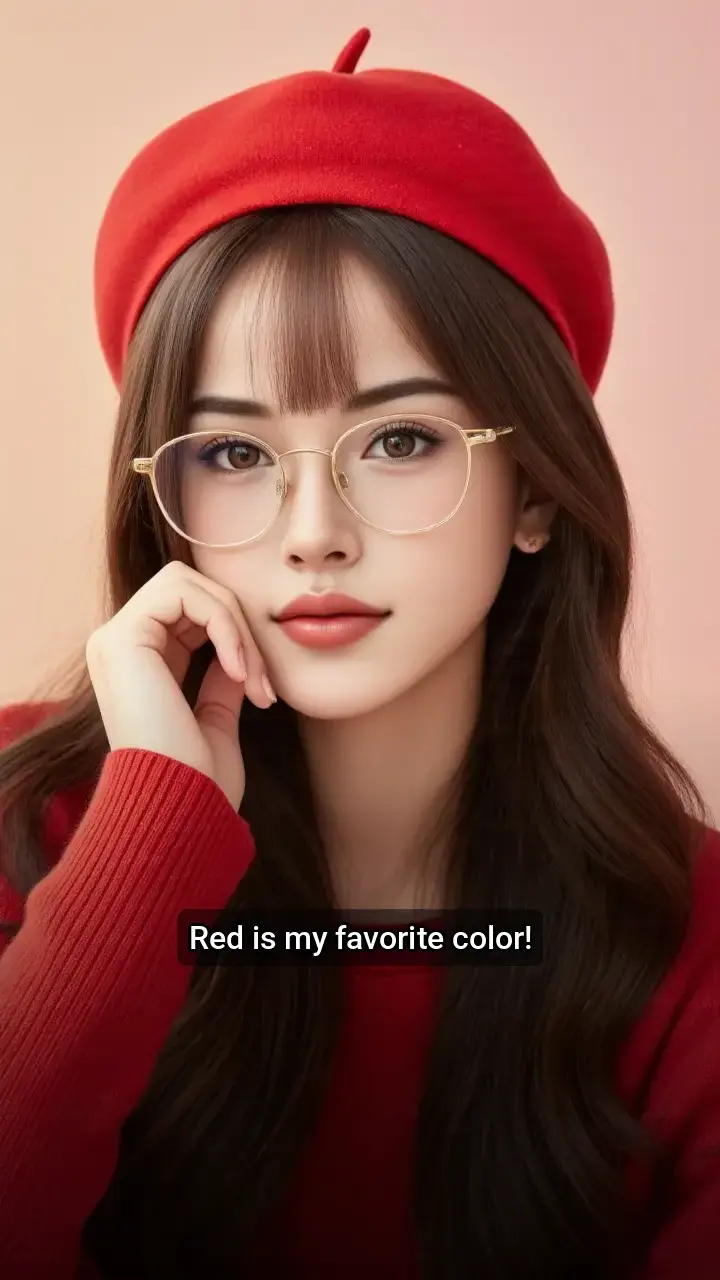 Obsessed with this red look! β€οΈ