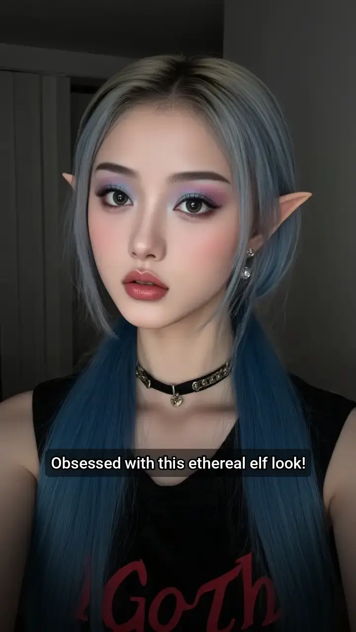 OMG! I'm totally obsessed with my new elf look! 😍