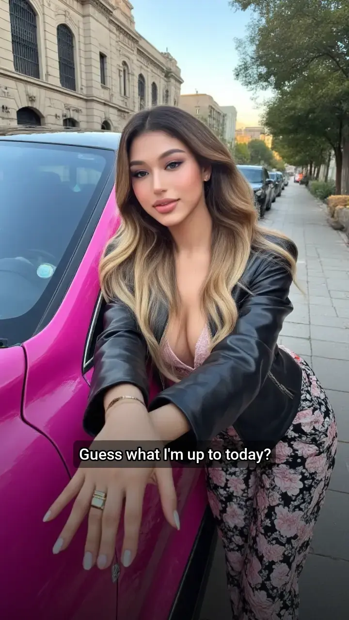 Obsessed with this pink ride! π